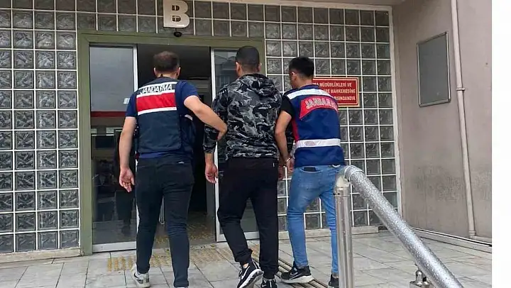 On altı yıl hapis cezası ile aranıyordu, Germencik'te yakalandı