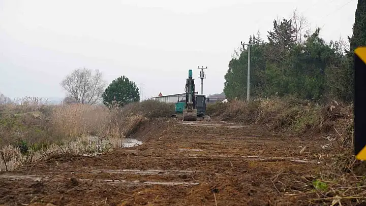 Orhangazi'de derelerde ıslah çalışması
