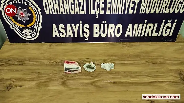 Orhangazi'de uyuşturucu operasyonu