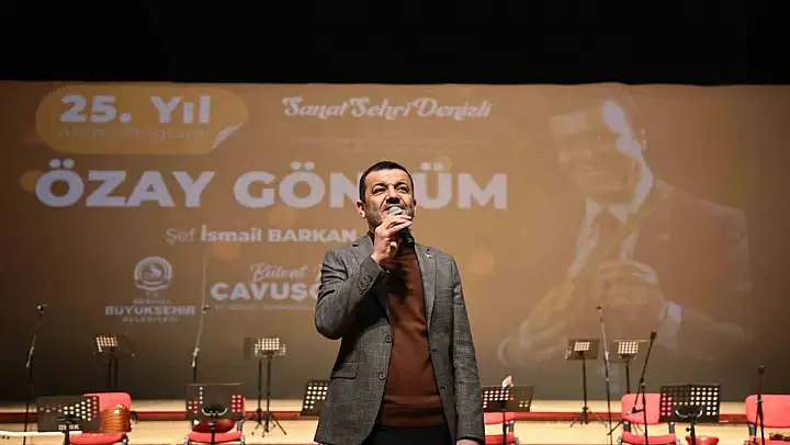 Özay Gönlüm, vefatının 25. yılında Denizli'de anıldı