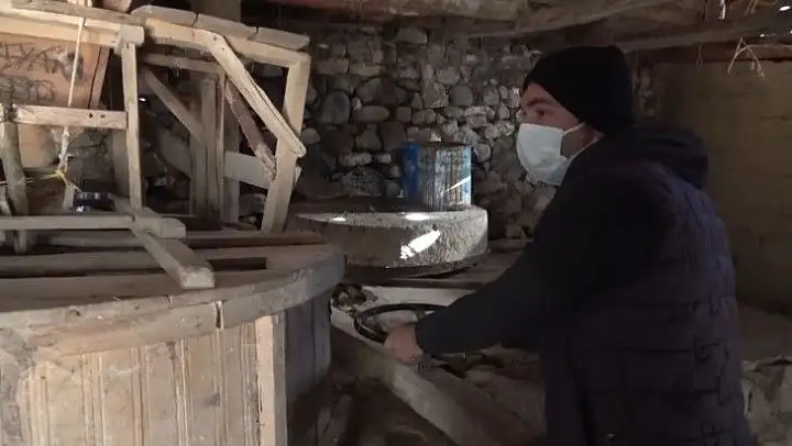 (Özel) 400 yıllık değirmen kuraklığa yenildi
