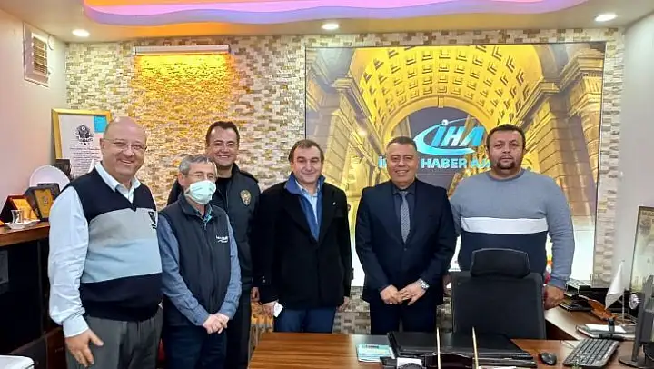 Polis'ten İHA'ya 'gazeteciler günü' ziyareti