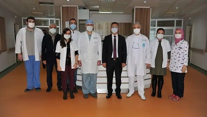 Rektör Prof. Dr. İlter Kuş'tan BAÜN hastanesine ziyaret