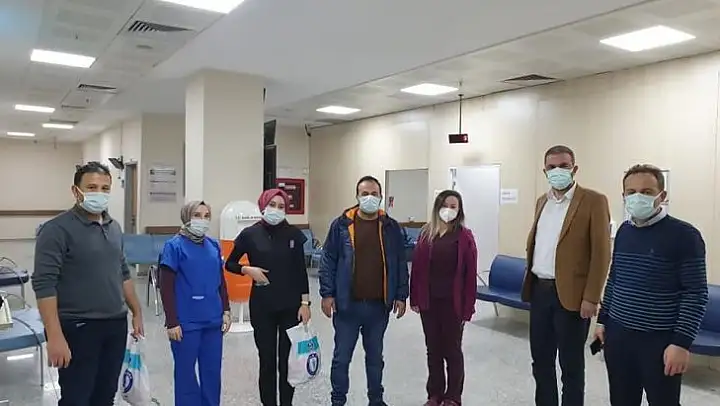 Sağlık çalışanlarına sendika morali
