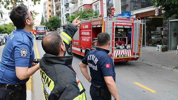 Şofbenden duman çıktı, Aydın ateş aldı