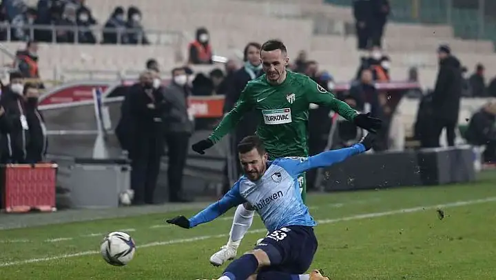 Spor Toto 1. Lig: Bursaspor: 0 - Büyükşehir Belediye Erzurumspor: 0