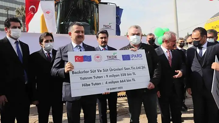 Tarım ve Orman Bakanlığı'ndan Denizli'ye 80 milyonluk araç desteği