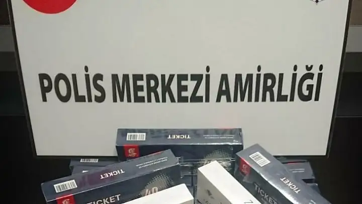 Tavşanlı'da 148 paket kaçak sigara ele geçirildi