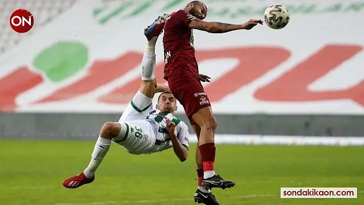 TFF 1. Lig: Bursaspor: 0 - Bandırmaspor: 1 (İlk yarı sonucu)