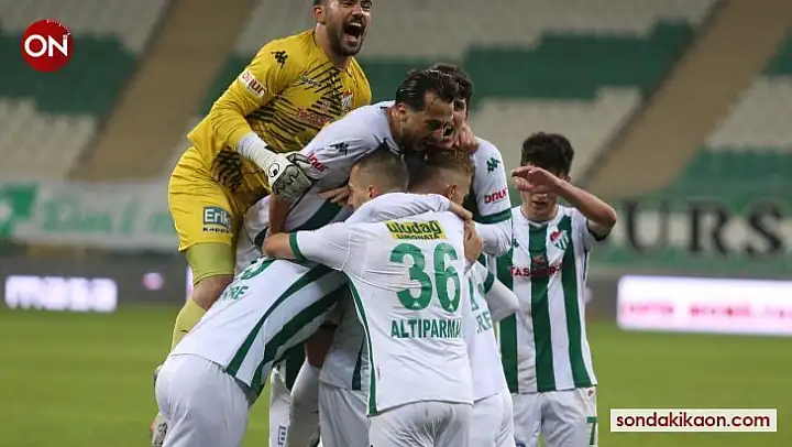 TFF 1. Lig: Bursaspor: 2 - Bandırmaspor: 1