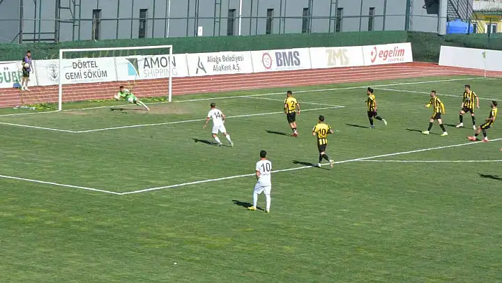 TFF 3. Lig: Aliağaspor FK: 1 - Çorluspor 1947: 0