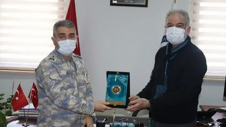 Tuğgeneral Gündüz'den Güzel Sanatlar Fakültesi'ne ziyaret