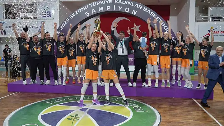 Türkiye Kadınlar Basketbol Ligi'nde şampiyon Ferhatoğlu Edremit Belediyesi Gürespor