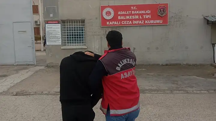 Tutuklu firari Balıkesir'de yakalandı