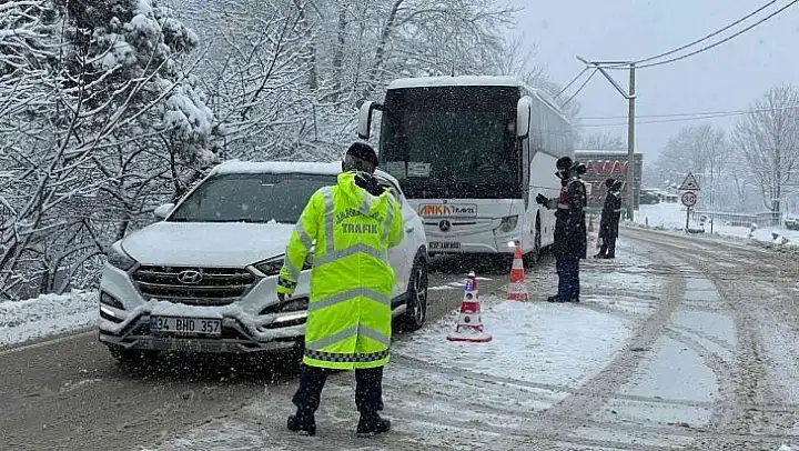 Uludağ'a zincirsiz çıkış izni verilmiyor