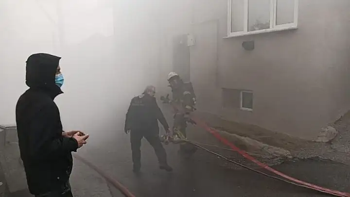 Uludağ'ın eteklerinde korkutan yangın