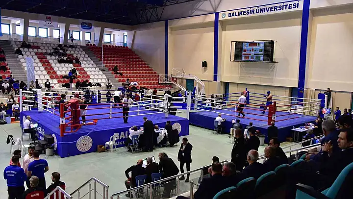 Üniversiteler arası Kick Boks Türkiye şampiyonası sona erdi