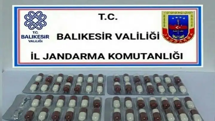 Uyuşturucu hap ele geçirildi