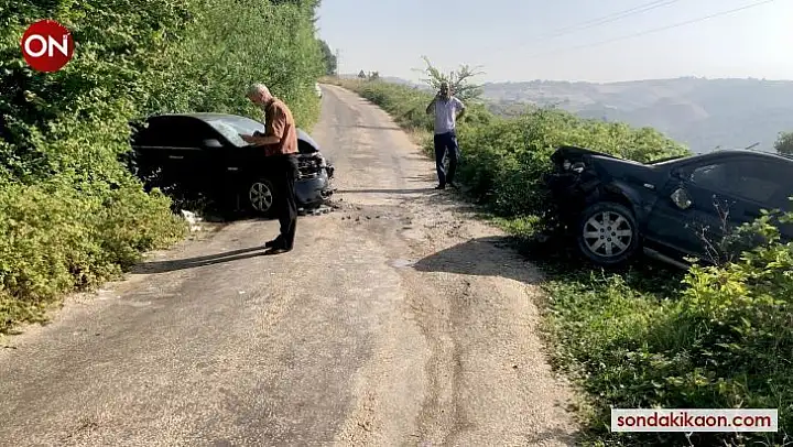 Virajsa feci kaza: 4 yaralı