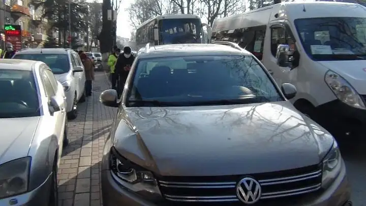 Yayaya çarpan sürücü şoka girdi