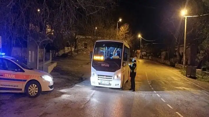 Yol denetimlerinde 16 bin lira ceza kesildi