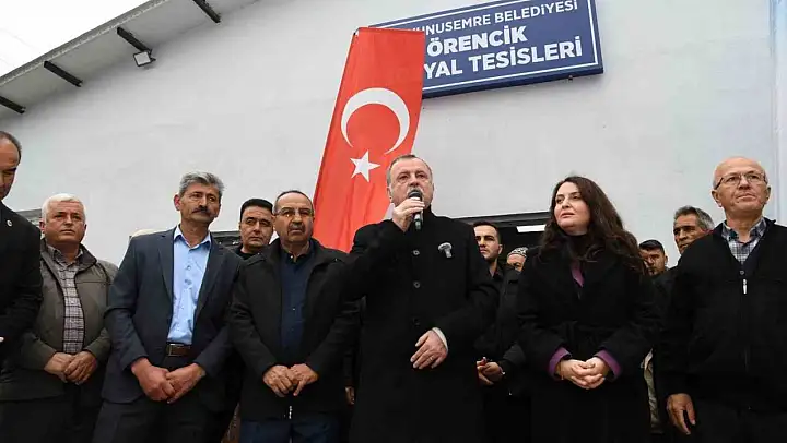 Yunusemre Belediyesi Örencik Sosyal Tesislerini hizmete açtı