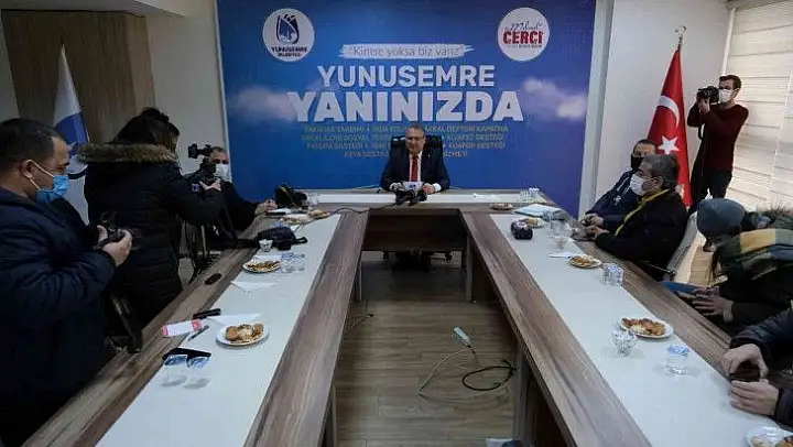Yunusemre Belediyesinden sosyal yardım seferberliği