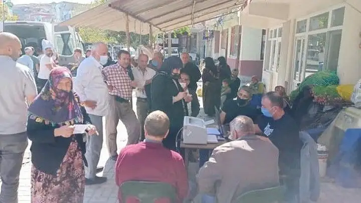 Zeytin üreticileri rekolte beyanı veriyor