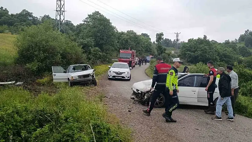 Çan'da trafik kazası: 2 yaralı