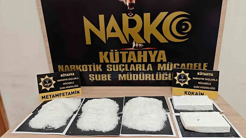 Kütahya'da uyuşturucu operasyonu: 3 şüpheli tutuklandı