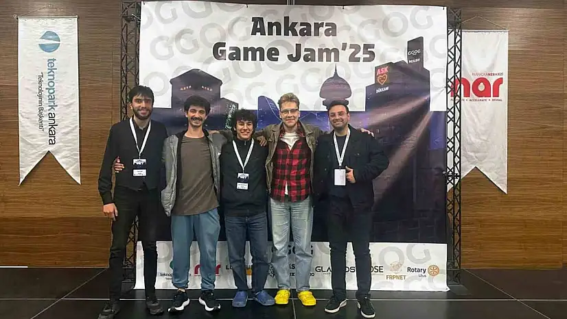 MSKÜ öğrencilerine Ankara Game Jam'de 'En İyi Hikaye' ödülü