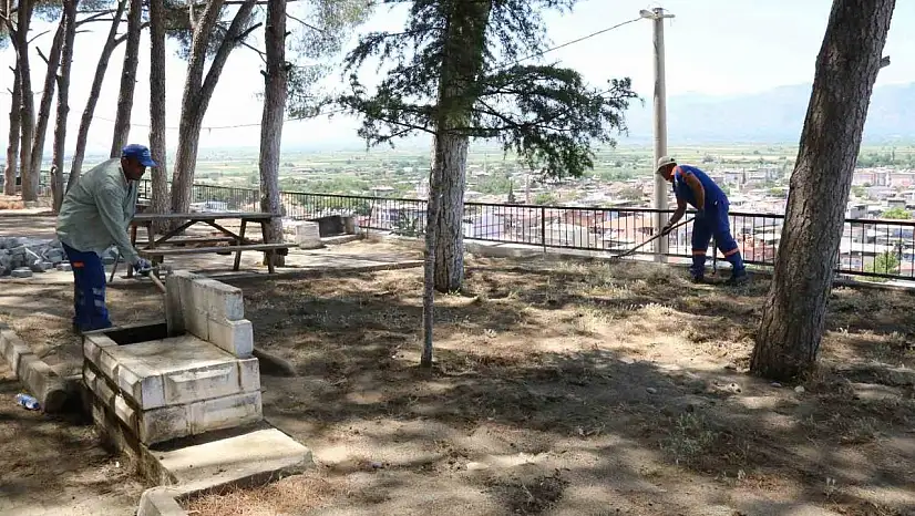 Yenipazar Çamlık Mesire Alanı düzenleniyor