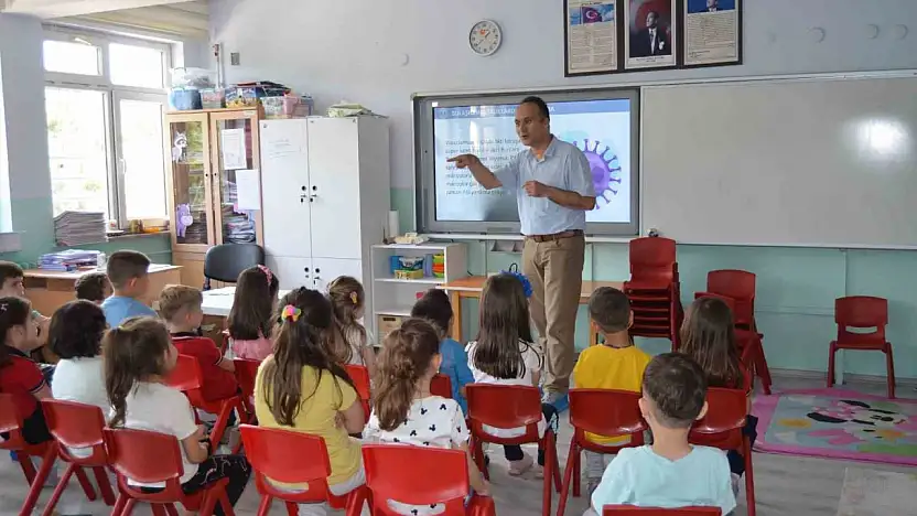 Balıkesir'de 'Sağlıklı Çocuk, Sağlıklı Gelecek' çocuklara tanıtıldı