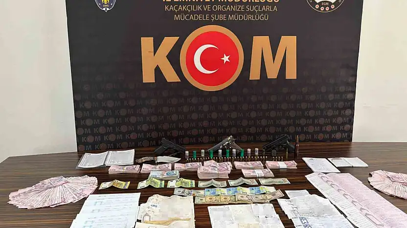 Balıkesir polisinden organize suç örgütü operasyonu