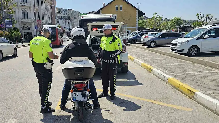 Bandırma'da trafikte sıkı denetim