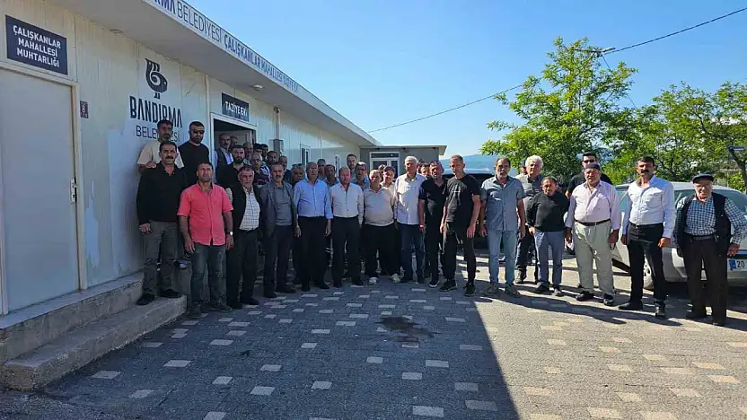 Çalışkanlar Mahallesi'nde Eti Maden'in atık sahası talebi vatandaşları isyan ettirdi