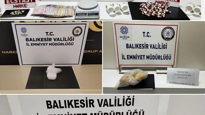 Edremit'te uyuşturucu operasyonu
