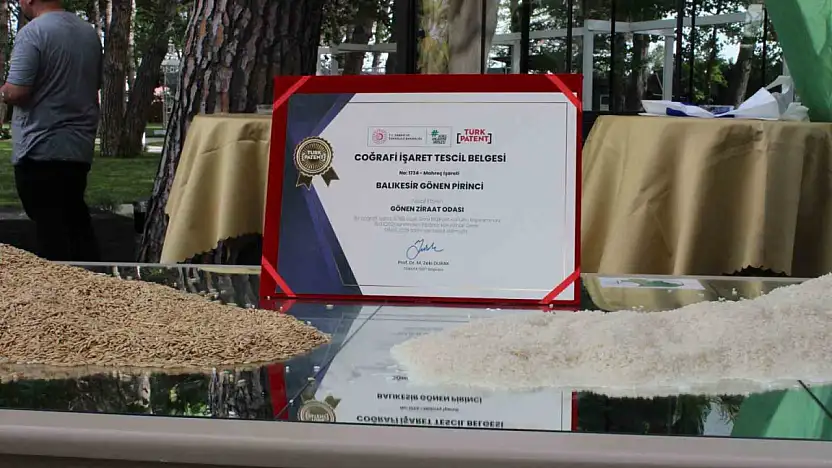 Gönen Baldo Pirinci artık tescilli