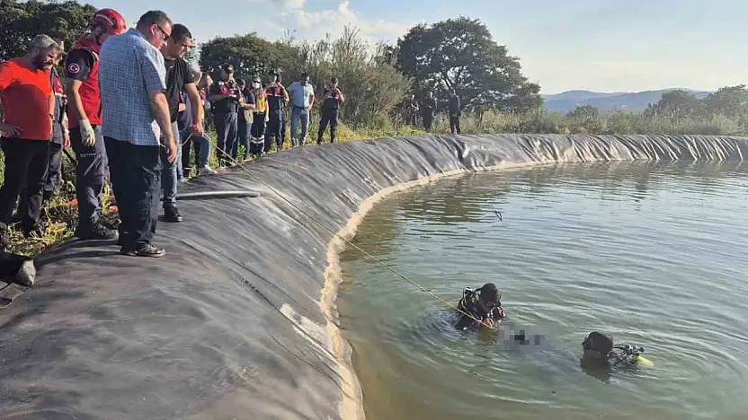 Susurluk'ta sulama göletinde erkek cesedi bulundu