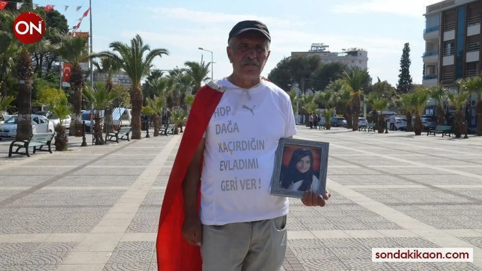 11 yıl önce PKK tarafından kaçırılan kızı için Ankara'ya yürüyor