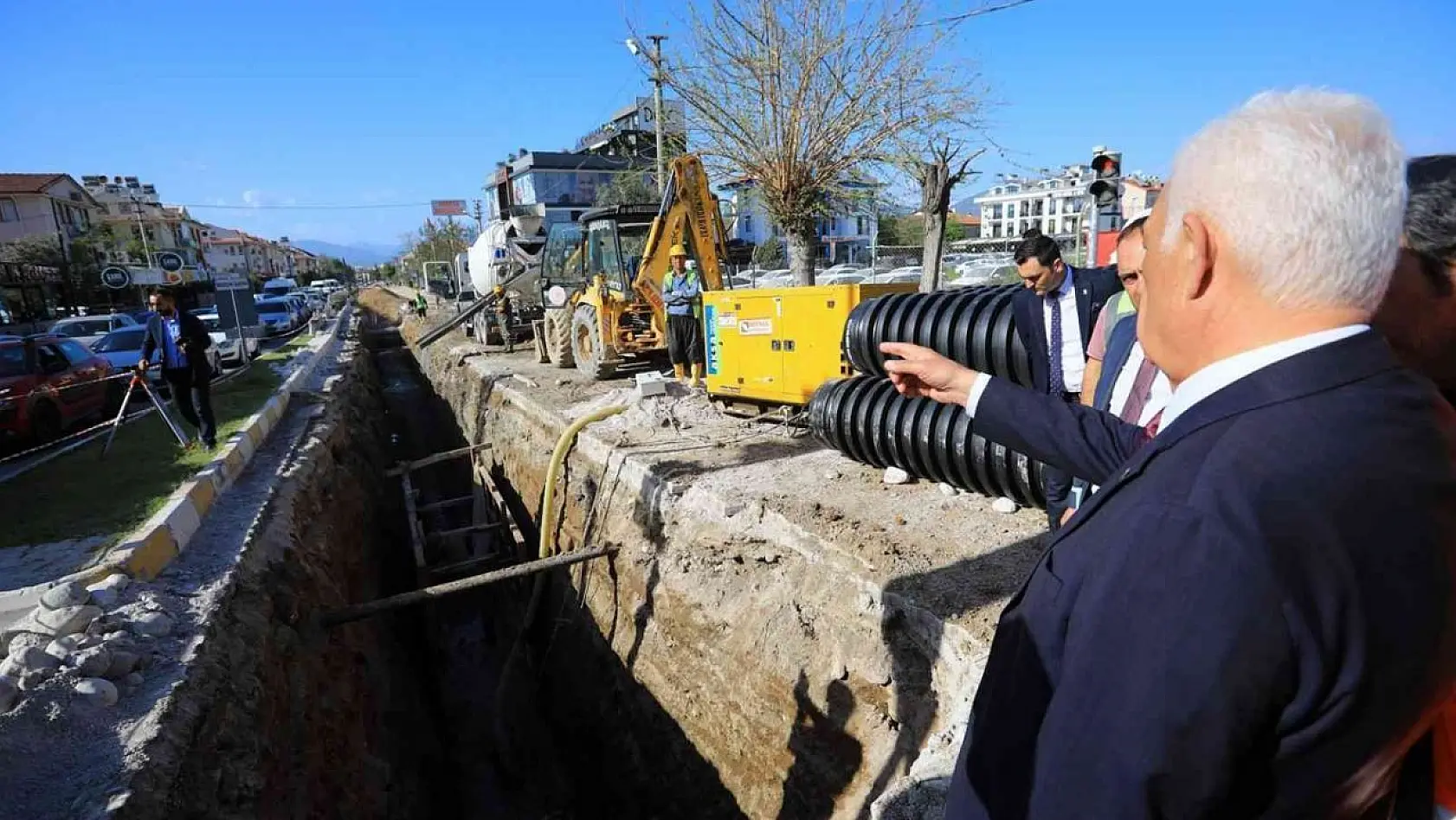 185 milyon TL'lik Hisarönü-Ovacık Kanalizasyon hattı tamamlandı