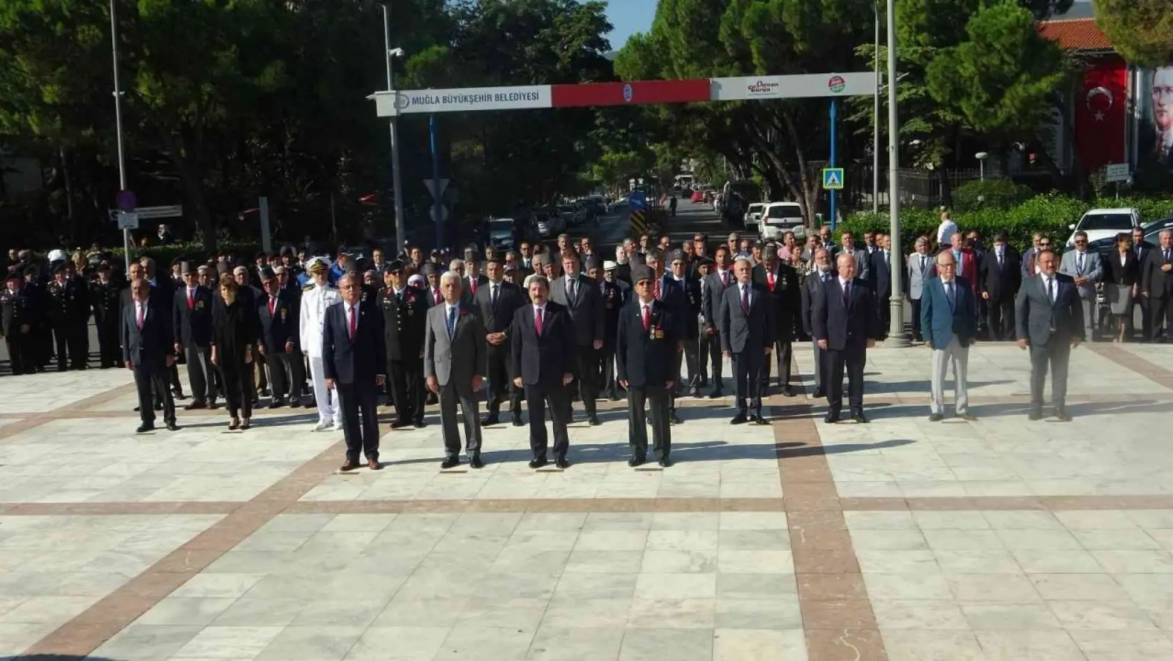 19 Eylül Gaziler Günü dolayısıyla Muğla'da tören yapıldı