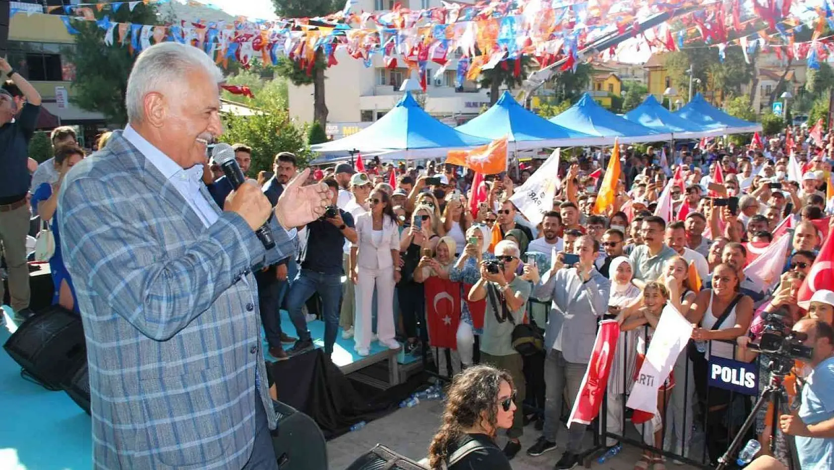 AK Parti Genel Başkan Vekili Yıldırım: 'Milletimizin desteğiyle her seçimden alnımızın akıyla çıktık'