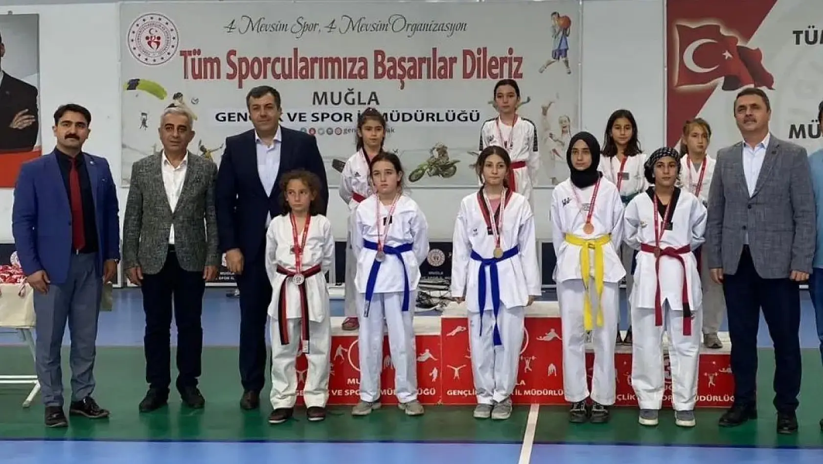 Atatürk Kupası Taekwondo Şampiyonası Dalaman'da gerçekleşti