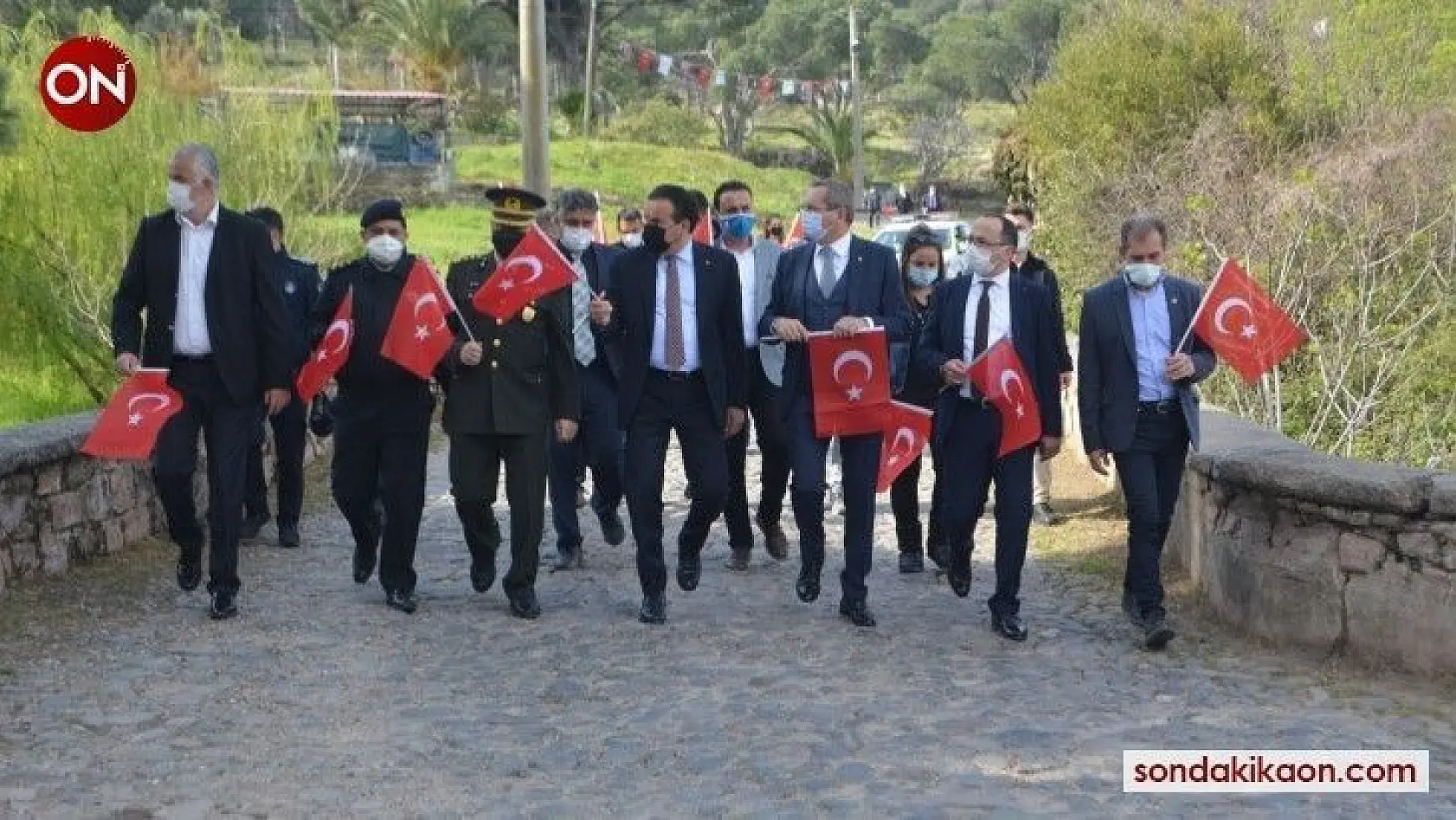Atatürk'ün Ayvalık'a gelişinin 87'nci yıl dönümü kutlandı