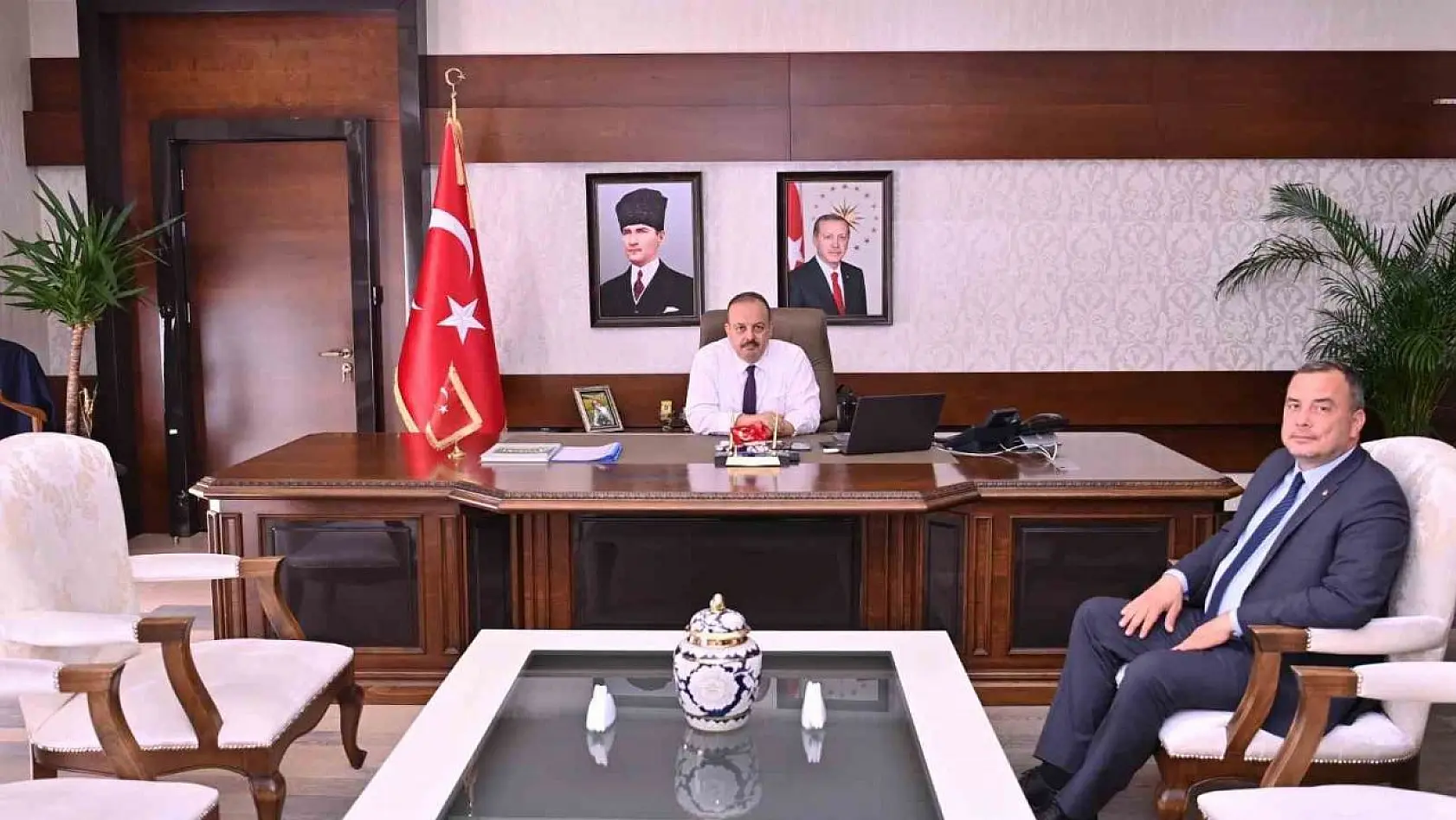 ATB Başkanı Çondur, Vali Canbolat'ı fuara davet etti