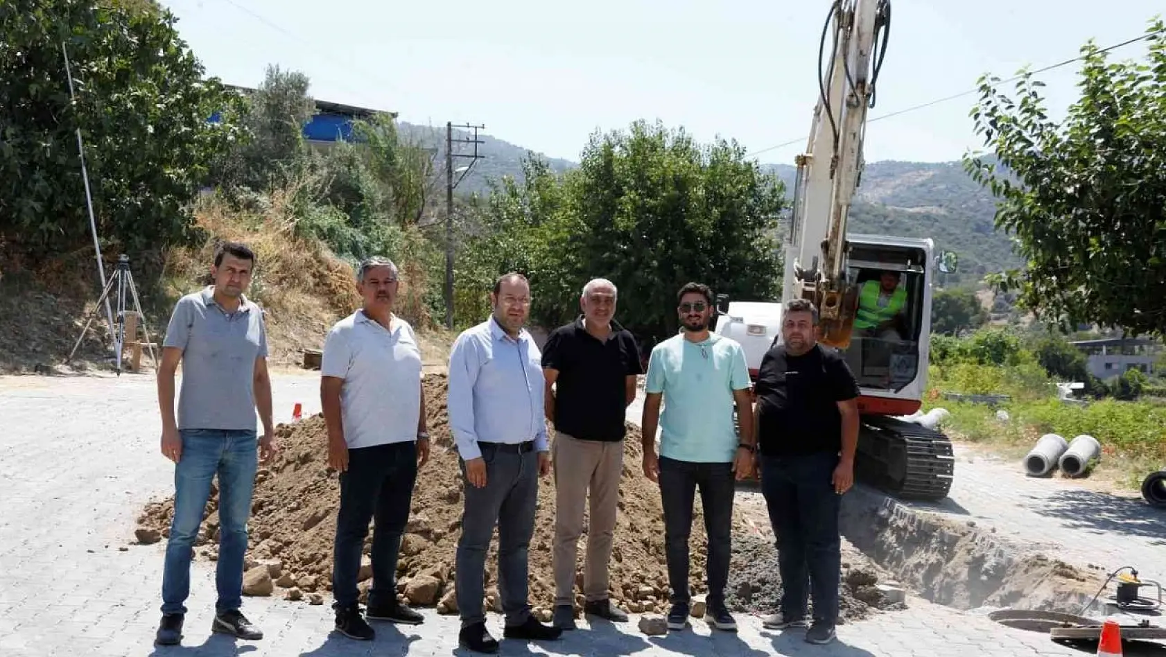 Aydın Büyükşehir Belediyesi, Büyükdere'ye 3 milyon liralık bir yatırım daha yapılıyor