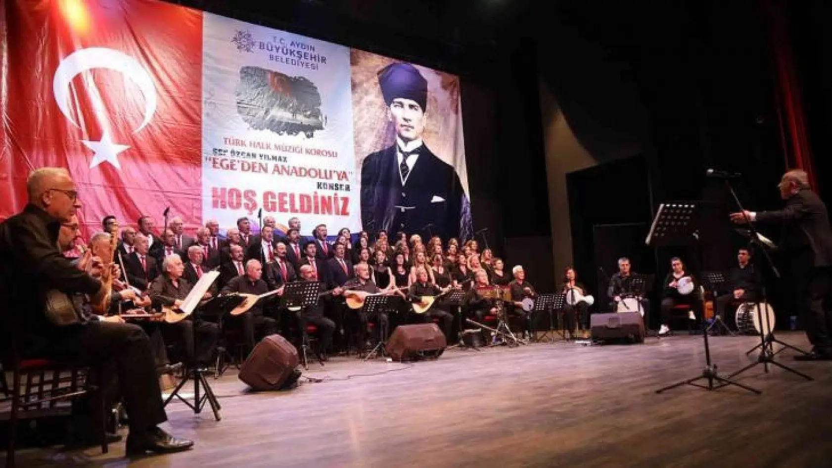 Aydın Büyükşehir Belediyesi Ege'den Anadolu'ya konseri düzenlendi