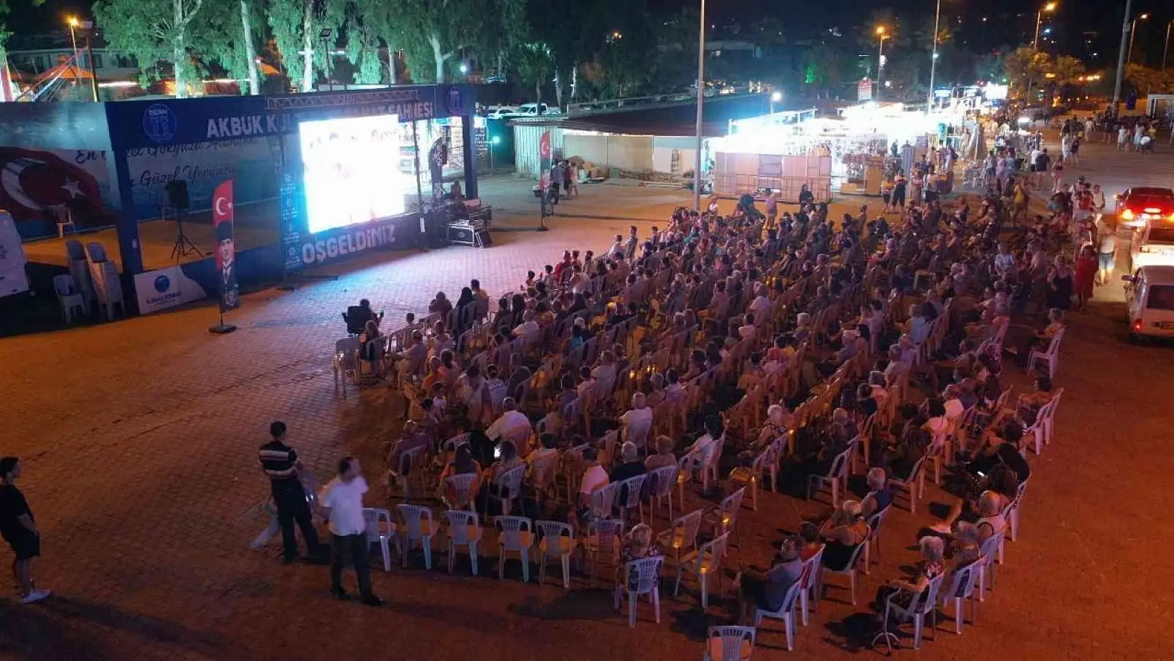 Aydın Büyükşehir'in sinema geceleri Didim'de devam ediyor