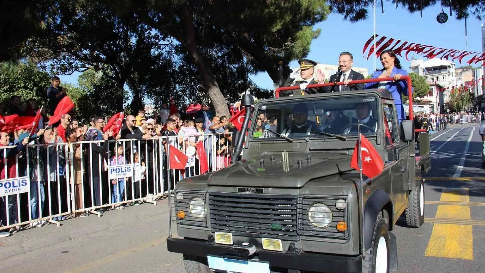 Aydın'da 29 Ekim Cumhuriyet Bayramı kutlandı
